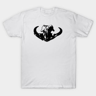 Warthog skull / Swiss Artwork Photography T-Shirt